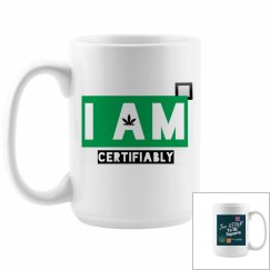 Too Hemp To BE Square Wake Mug