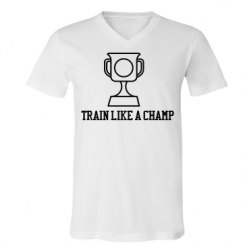 Unisex V-Neck Jersey Tee