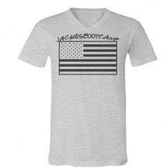 Unisex V-Neck Jersey Tee