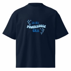 Unisex Organic Oversized High Neck T-Shirt