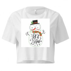 Ladies Festival Cali Crop Top Tee