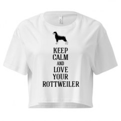 Ladies Festival Cali Crop Top Tee