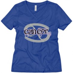 Ladies Relaxed Fit V-Neck Tee