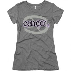 Ladies Slim Fit Super Soft Triblend Tee