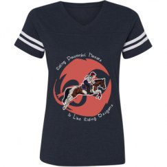 Ladies Relaxed Fit Vintage Sports Tee