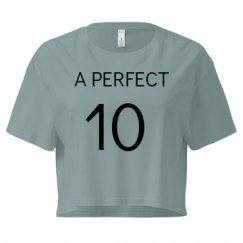 Ladies Festival Cali Crop Top Tee