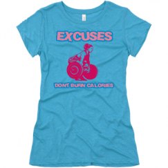 Ladies Slim Fit Super Soft Triblend Tee
