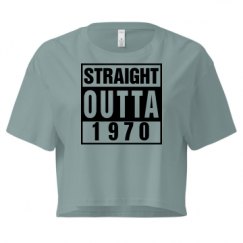 Ladies Festival Cali Crop Top Tee