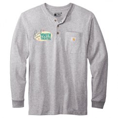 Unisex Carhartt Long Sleeve Henley Tee