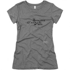 Ladies Slim Fit Super Soft Triblend Tee