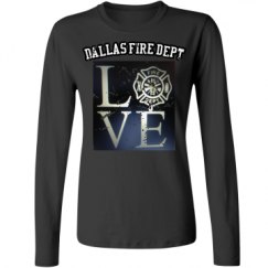 Ladies Relaxed Fit Basic Long Sleeve Tee