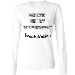 Ladies Relaxed Fit Basic Long Sleeve Tee