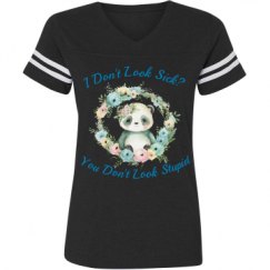 Ladies Relaxed Fit Vintage Sports Tee