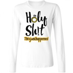 Ladies Relaxed Fit Basic Long Sleeve Tee