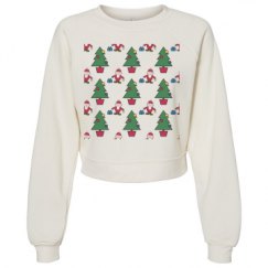 Women's Raglan Pullover Fleece