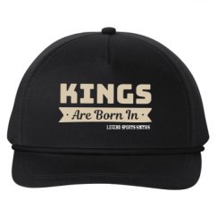 Snapback Five-Panel Rope Hat