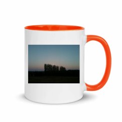 11oz Ceramic Mug with Color Inside