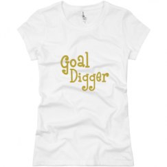 Ladies Slim Fit Basic Promo Jersey Tee