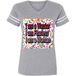 Ladies Relaxed Fit Vintage Sports Tee