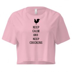 Ladies Festival Cali Crop Top Tee