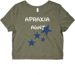 Ladies Slim Fit Crop Top Tee