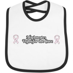 Infant Contrast Trim Bib