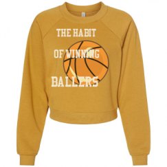 Women's Raglan Pullover Fleece