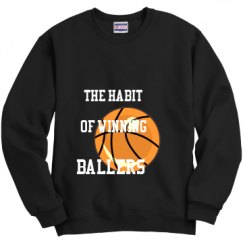 Unisex Film and Foil Crewneck Sweatshirt