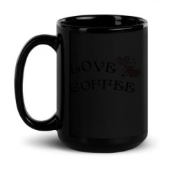 15oz Black Glossy Mug