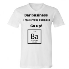 Unisex V-Neck Jersey Tee