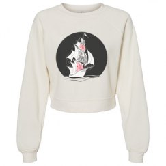 Women's Raglan Pullover Fleece