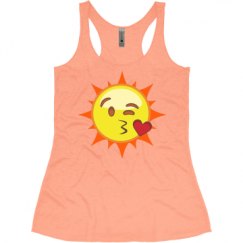 Ladies Slim Fit Super Soft Racerback Triblend Tank