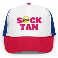 Color Guard Sock Tan Hat for Marching Band Camp