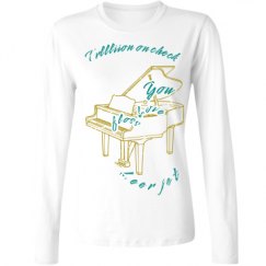 Ladies Relaxed Fit Basic Long Sleeve Tee