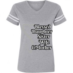 Ladies Relaxed Fit Vintage Sports Tee