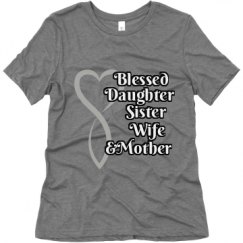 Ladies Relaxed Fit Super Soft Triblend Tee