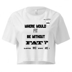 Ladies Festival Cali Crop Top Tee