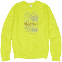 Unisex Neon Crewneck Sweatshirt