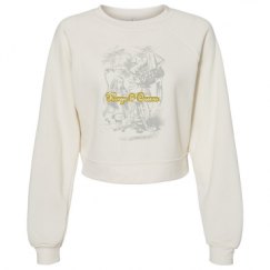 Women's Raglan Pullover Fleece