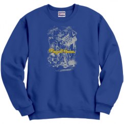 Unisex Film and Foil Crewneck Sweatshirt