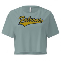 Ladies Festival Cali Crop Top Tee