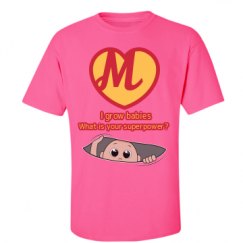 Unisex Ultra Cotton Safety Neon Crewneck Tee