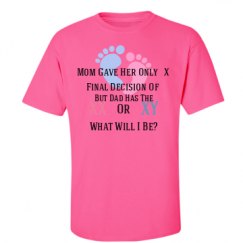 Unisex Ultra Cotton Safety Neon Crewneck Tee