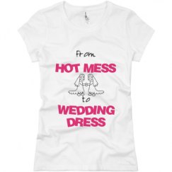 Ladies Slim Fit Basic Promo Jersey Tee