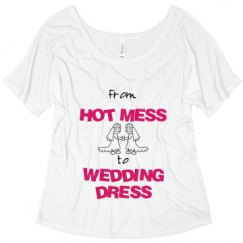 Ladies Flowy Slouchy Tee