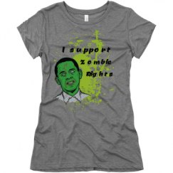 Ladies Slim Fit Super Soft Triblend Tee