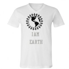 Unisex V-Neck Jersey Tee