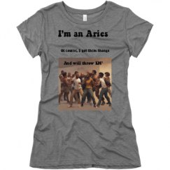 Ladies Slim Fit Super Soft Triblend Tee