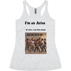 Ladies Slim Fit Super Soft Racerback Triblend Tank