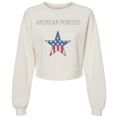 Women's Raglan Pullover Fleece